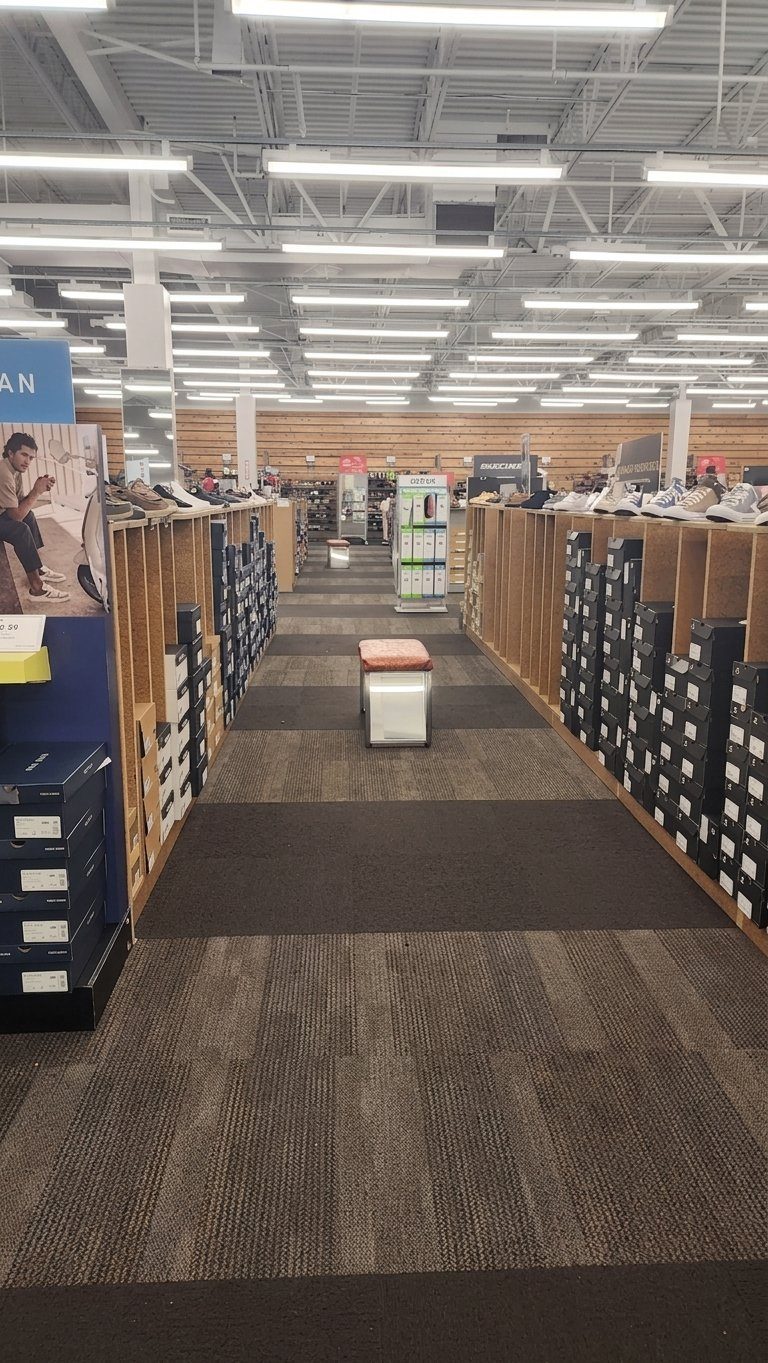 DSW interior view, Naples, FL
